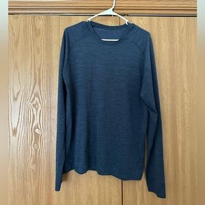 Lululemon navy long sleeve tshirt